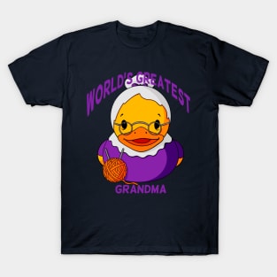 World’s Greatest Grandma Rubber Duck T-Shirt